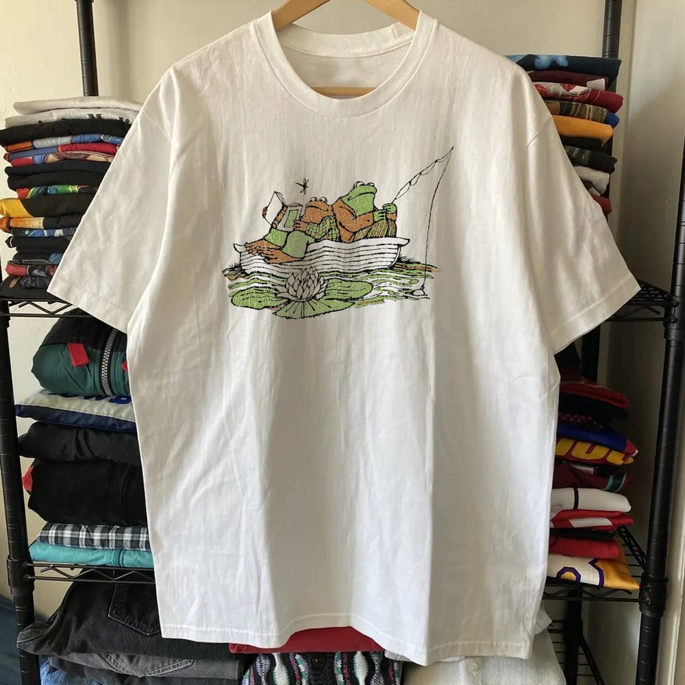 Rare Frog And Toad , White Tee